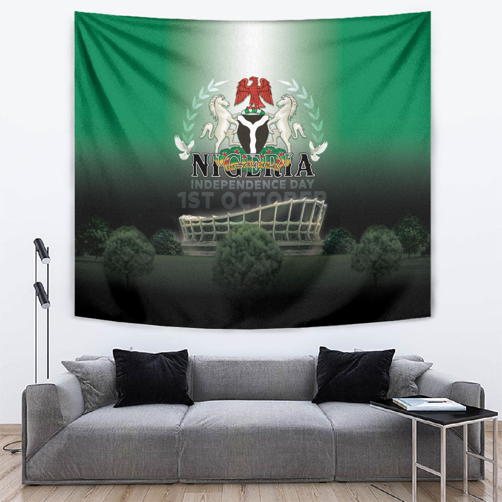 Nigeria Independence Day Tapestry Proud To Be Nigerian