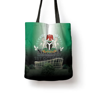 Nigeria Independence Day Tote Bag Proud To Be Nigerian