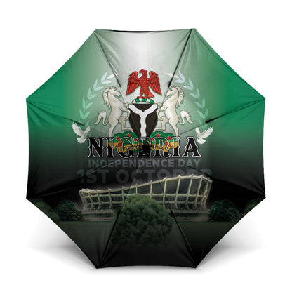Nigeria Independence Day Umbrella Proud To Be Nigerian