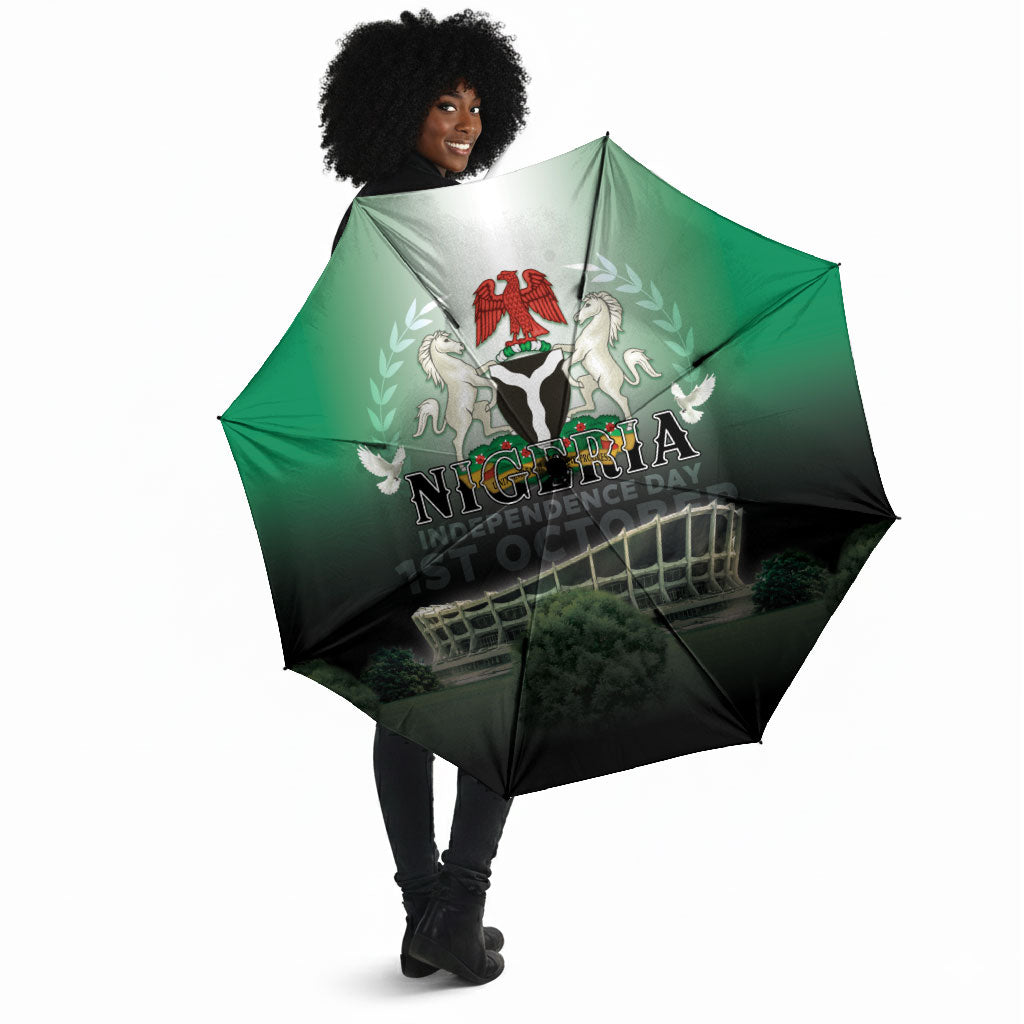 Nigeria Independence Day Umbrella Proud To Be Nigerian