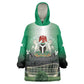 Nigeria Independence Day Wearable Blanket Hoodie Proud To Be Nigerian