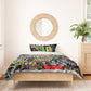 Raised On Hip Hop Bedding Set Graffiti Art Style - African Pride