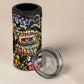 Raised On Hip Hop 4 in 1 Can Cooler Tumbler Graffiti Art Style - African Pride