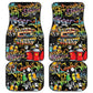 Raised On Hip Hop Car Mats Graffiti Art Style - African Pride
