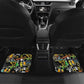 Raised On Hip Hop Car Mats Graffiti Art Style - African Pride