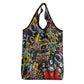 Raised On Hip Hop Grocery Bag Graffiti Art Style - African Pride