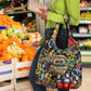 Raised On Hip Hop Grocery Bag Graffiti Art Style - African Pride