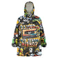 Raised On Hip Hop Kid Wearable Blanket Hoodie Graffiti Art Style - African Pride