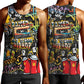 Raised On Hip Hop Men Tank Top Graffiti Art Style - African Pride