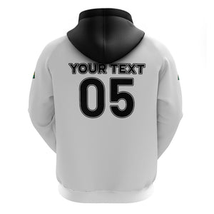 Custom Ghana Football 2026 Hoodie Black Stars Never Fall White Version