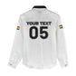 Custom Ghana Football 2026 Women Casual Shirt Black Stars Never Fall White Version