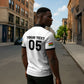 Custom Ghana Football 2026 Zipper Polo Shirt Black Stars Never Fall White Version