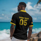 Custom Ghana Football 2026 Hawaiian Shirt Black Stars Never Fall Black Version LT05
