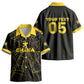 Custom Ghana Football 2026 Kid Hawaiian Shirt Black Stars Never Fall Black Version LT05