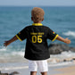 Custom Ghana Football 2026 Kid Hawaiian Shirt Black Stars Never Fall Black Version LT05