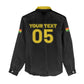 Custom Ghana Football 2026 Women Casual Shirt Black Stars Never Fall Black Version