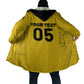Custom Ghana Football 2026 Cloak Black Stars Never Fall Yellow Version