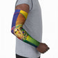 Custom Brazil Haiti 2026 World Football Arm Sleeves Go For Glory