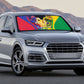 Brazil Haiti 2026 World Football Auto Sun Shade Go For Glory