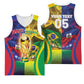 Custom Brazil Haiti 2026 World Football Basketball Jersey Go For Glory