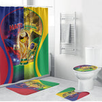 Brazil Haiti 2026 World Football Bathroom Set Go For Glory