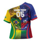 Custom Brazil Haiti 2026 World Football Cross Shoulder Shirt Go For Glory
