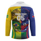 Custom Brazil Haiti 2026 World Football Hockey Jersey Go For Glory