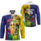 Custom Brazil Haiti 2026 World Football Hockey Jersey Go For Glory