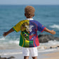 Custom Brazil Haiti 2026 World Football Kid Hawaiian Shirt Go For Glory LT05