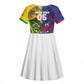 Custom Brazil Haiti 2026 World Football Kid Short Sleeve Dress Go For Glory