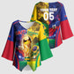 Custom Brazil Haiti 2026 World Football Kimono Sleeve Blouse Go For Glory