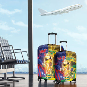 Brazil Haiti 2026 World Football Luggage Cover Go For Glory