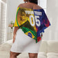 Custom Brazil Haiti 2026 World Football Off Shoulder Short Dress Go For Glory