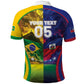 Custom Brazil Haiti 2026 World Football Polo Shirt Go For Glory