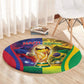 Brazil Haiti 2026 World Football Round Carpet Go For Glory