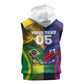 Custom Brazil Haiti 2026 World Football Sleeveless Hoodie Go For Glory