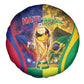 Brazil Haiti 2026 World Football Spare Tire Cover Go For Glory