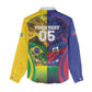 Custom Brazil Haiti 2026 World Football Women Casual Shirt Go For Glory