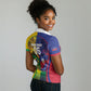 Custom Brazil Haiti 2026 World Football Women Polo Shirt Go For Glory