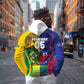 Custom Brazil Haiti 2026 World Football Zip Hoodie Go For Glory
