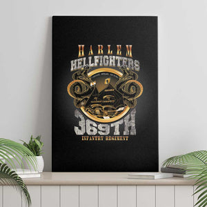 Never Forget Harlem Hellfighters Canvas Wall Art Strength Courage And Glory