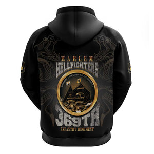 Never Forget Harlem Hellfighters Hoodie Strength Courage And Glory