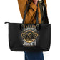 Never Forget Harlem Hellfighters Leather Tote Bag Strength Courage And Glory