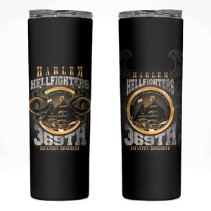 Never Forget Harlem Hellfighters Skinny Tumbler Strength Courage And Glory