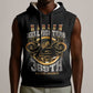 Never Forget Harlem Hellfighters Sleeveless Hoodie Strength Courage And Glory