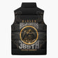 Never Forget Harlem Hellfighters Sleeveless Puffer Jacket Strength Courage And Glory