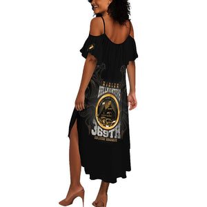 Never Forget Harlem Hellfighters Summer Maxi Dress Strength Courage And Glory