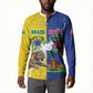Custom Brazil And Haiti Football Button Sweatshirt Jaguar With Kanson Wouj Special Style