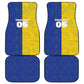 Custom Brazil And Haiti Football Car Mats Jaguar With Kanson Wouj Special Style
