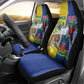 Brazil And Haiti Football Car Seat Cover Jaguar With Kanson Wouj Special Style